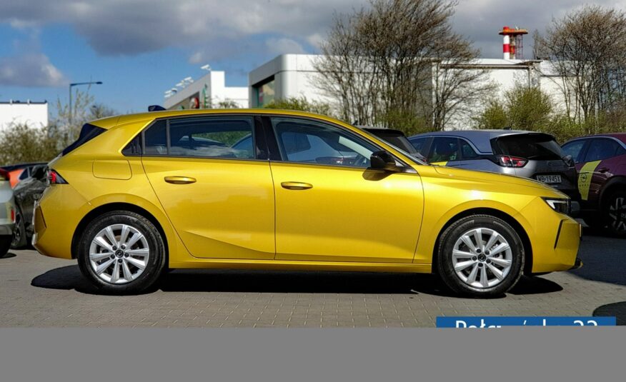 Opel Astra Edition 1.2 MT6 110KM S/S|Żółty|Fotele AGR