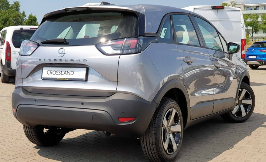 Opel Crossland 1.2 MT6 110KM S&S|Ubezpieczenie za  1 zł|Pak. zim + podłokietnik| 2024