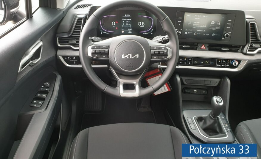 Kia Sportage 1.6 T-GDI 6MT FWD 150KM M+SMT | Black Pearl | 2024| Demo