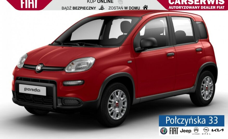 Fiat Panda 1,0 70 KM Hybrid | Pakiet Urban | Czerwony Passione