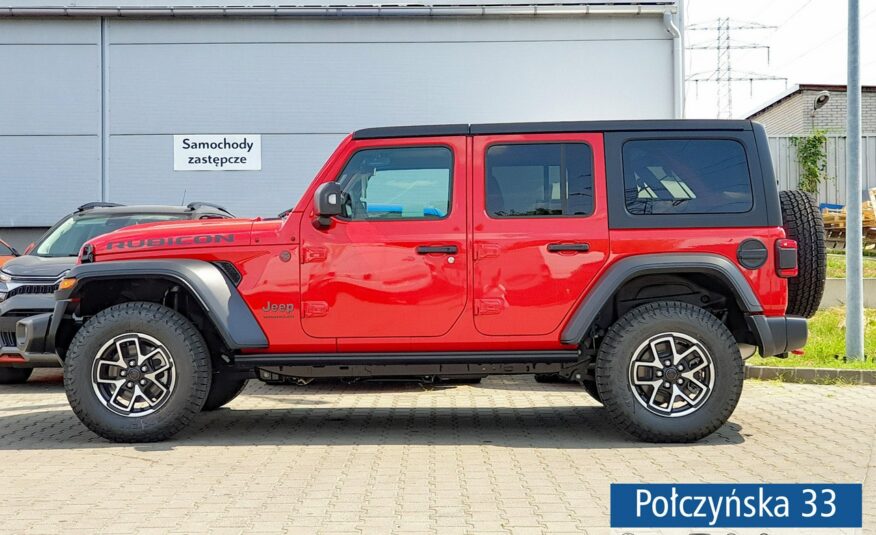 Jeep Wrangler Rubicon ICE 2.0 Turbo 272 KM ATX 4WD | Firecracker Red |MY24