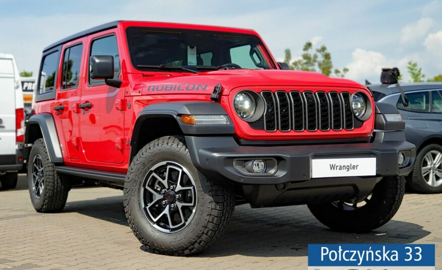 Jeep Wrangler Rubicon ICE 2.0 Turbo 272 KM ATX 4WD | Firecracker Red |MY24