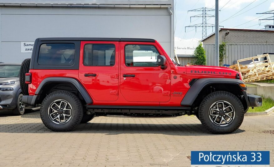 Jeep Wrangler Rubicon ICE 2.0 Turbo 272 KM ATX 4WD | Firecracker Red |MY24