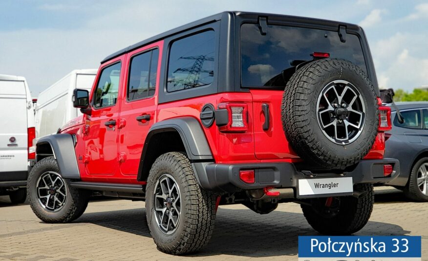 Jeep Wrangler Rubicon ICE 2.0 Turbo 272 KM ATX 4WD | Firecracker Red |MY24