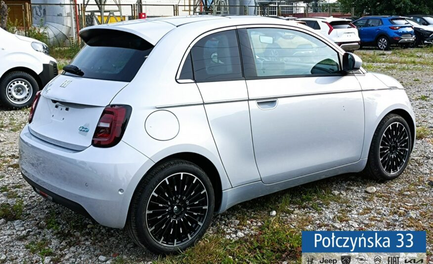 Fiat 500 BEV | 118 KM | La Prima | 3+1 | Biały Lunare |2024