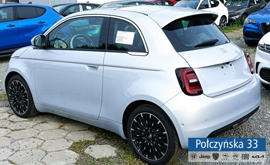 Fiat 500 BEV | 118 KM | La Prima | 3+1 | Biały Lunare |2024