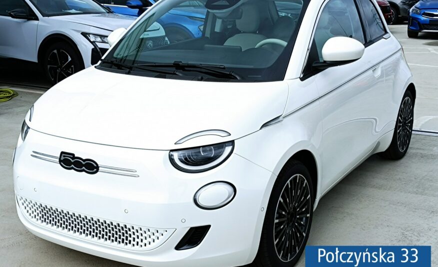 Fiat 500 BEV | 118 KM | La Prima | 3+1 | Biały Ice |2024