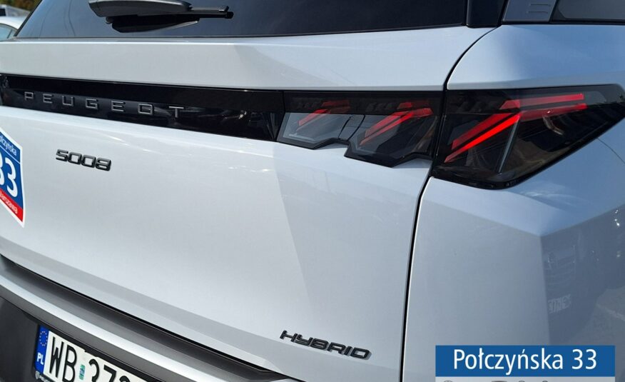 Peugeot 5008 1.2 Hybrid 136 KM eDCS6 GT | Pakiet Bezpieczeństwo |Nowy Model|Demo