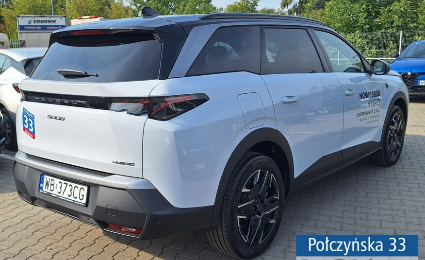 Peugeot 5008 1.2 Hybrid 136 KM eDCS6 GT | Pakiet Bezpieczeństwo |Nowy Model|Demo