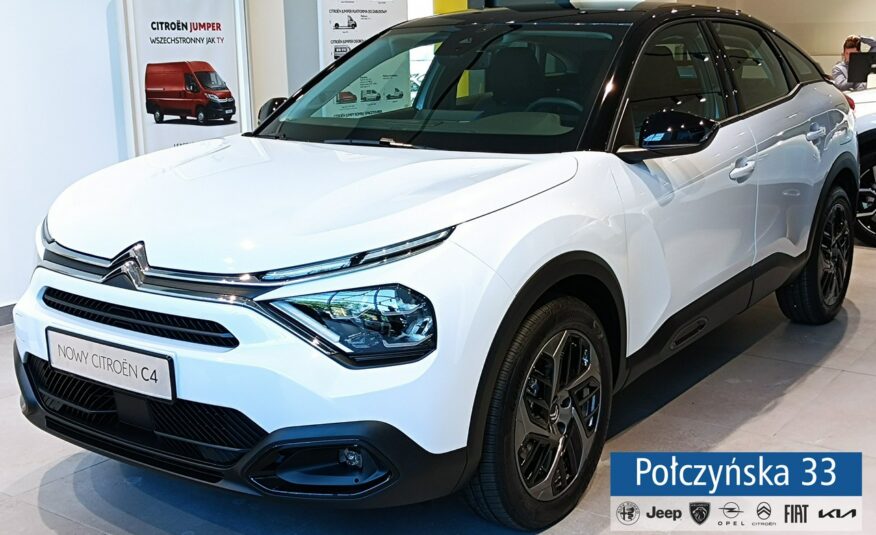 Citroen C4 1,2 130 KM | wersja Plus | dach Bi-Ton | 2024