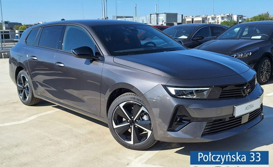 Opel Astra ST GS 1.2 AT8 130KM S/S | Szary | Pakiet Zimowy | Alarm |2024