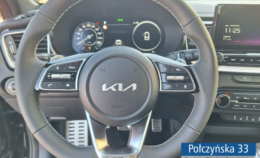 Kia Nowy Ceed 1.5 T-GDI 7DCT 140KM | GT Line | Black Pearl | Ubezpieczenie w cenie