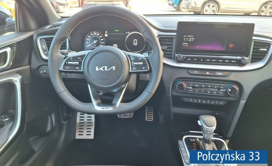 Kia Nowy Ceed 1.5 T-GDI 7DCT 140KM | GT Line | Black Pearl | Ubezpieczenie w cenie