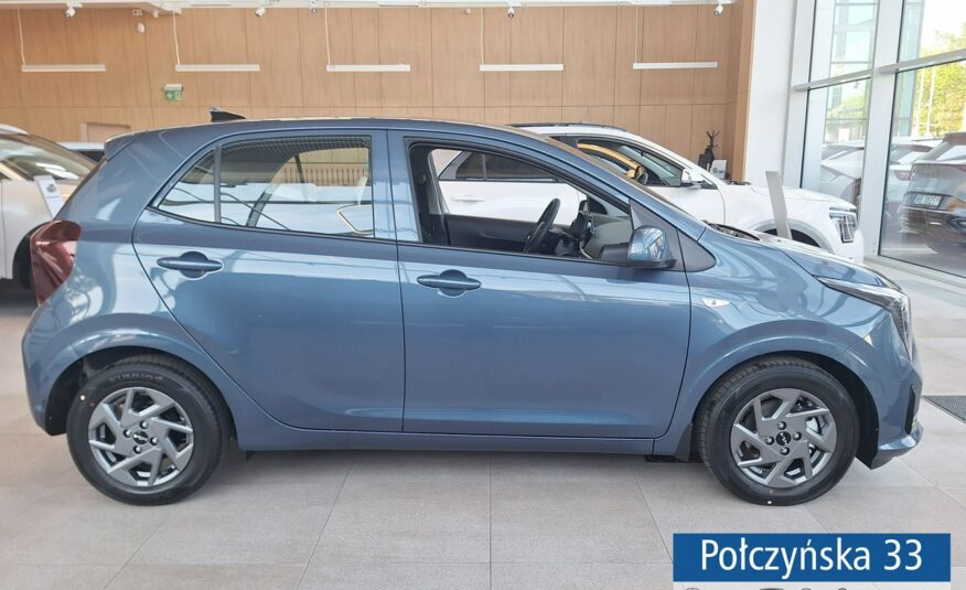 Kia Picanto 1.0 DPI 58 KM 5MT | wersja L+WIN+A14 | Smoke Blue | MY25