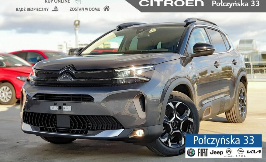 Citroen C5 Aircross 1.2 MHEV 136 koni wersja MAX elektryczna klapa tempomat aktywny