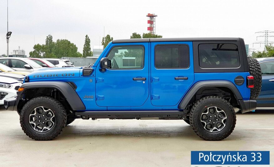 Jeep Wrangler Rubicon 2.0 Turbo 272 KM ATX 4WD | Niebieski Hydro Blue | MY24