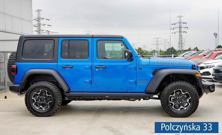 Jeep Wrangler Rubicon 2.0 Turbo 272 KM ATX 4WD | Niebieski Hydro Blue | MY24