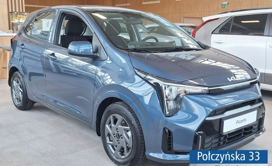 Kia Picanto 1.0 DPI 63 KM 5MT | wersja L+WIN+A14 | Smoke Blue | MY25