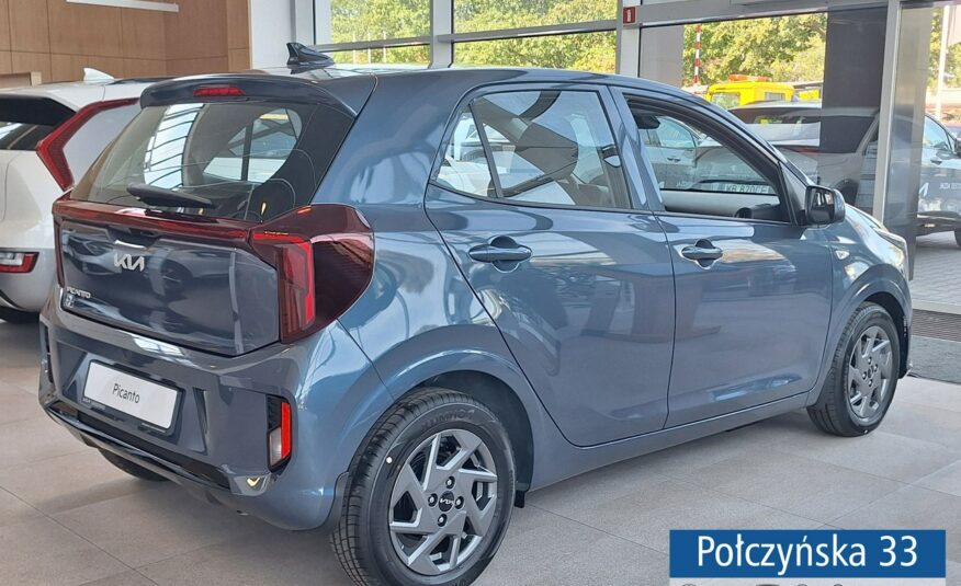 Kia Picanto 1.0 DPI 63 KM 5MT | wersja L+WIN+A14 | Smoke Blue | MY25