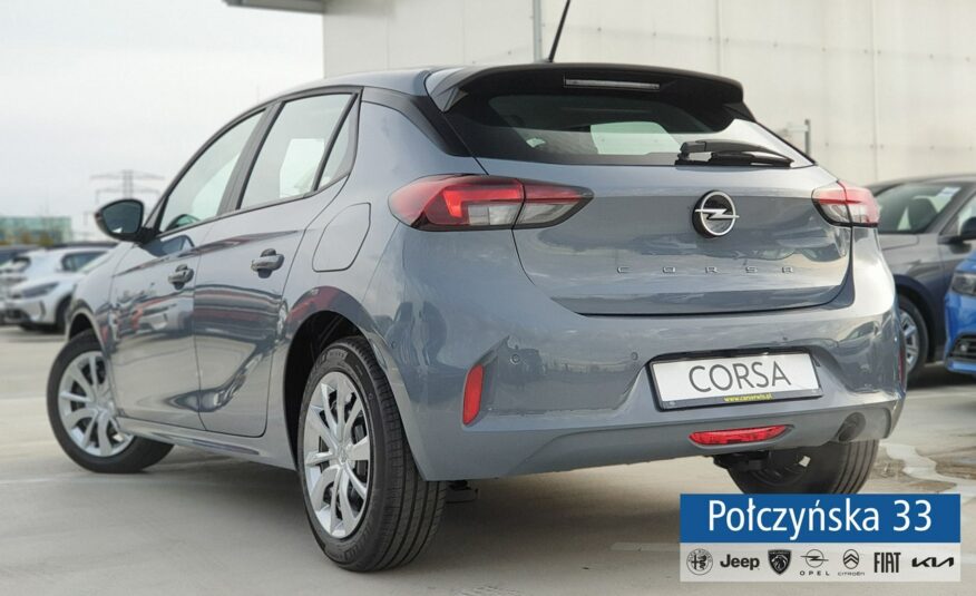 Opel Corsa Edition 1.2 75 KM MT5 S/S | Szary grafik| 2024