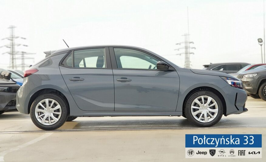 Opel Corsa Edition 1.2 75 KM MT5 S/S | Szary grafik| 2024