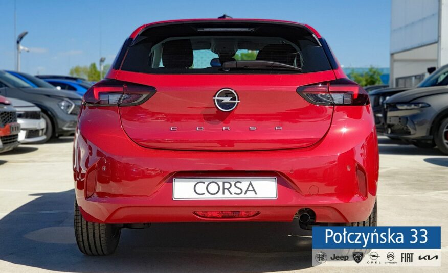 Opel Corsa Edition 1.2 75 KM MT5 S/S | Czerwony Kardio| 2024