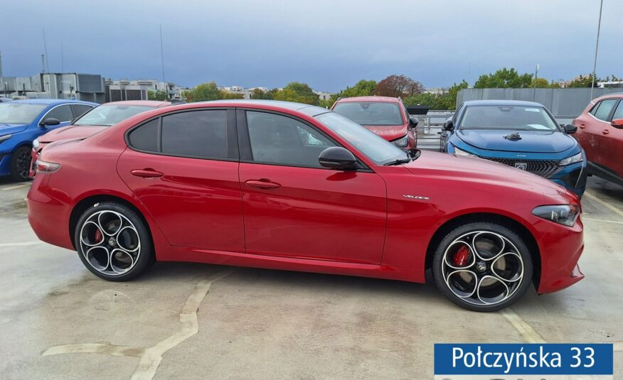 Alfa Romeo Giulia Veloce  2.0 280 KM AT8 AWD|Szklany dach|Pak. Techno, Sound Theatre