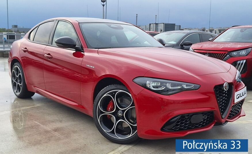 Alfa Romeo Giulia Veloce  2.0 280 KM AT8 AWD|Szklany dach|Pak. Techno, Sound Theatre