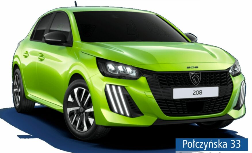 Peugeot 208 1.2 Puretech 100 KM MT6 Style | Limonka |2024