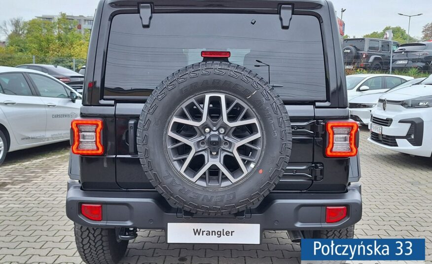 Jeep Wrangler SAHARA 2.0 Turbo 272 KM ATX 4WD | Elektrycznie otwierany dach |MY24