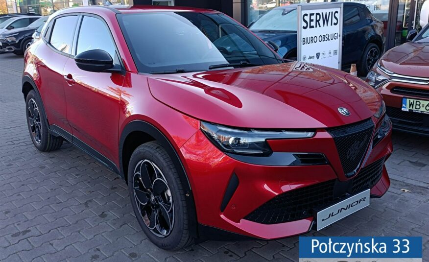 Alfa Romeo Junior Ibrida | MHEV| 136 KM | Czerwona