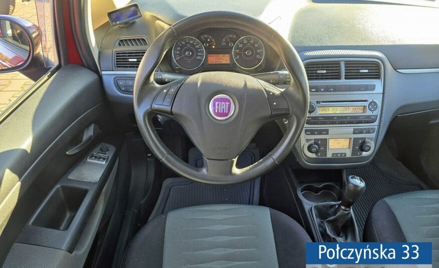 Fiat Grande Punto Wersja Dynamic1.4 8V 77KM Dualogic| Salon Polska| Czujniki parkowania