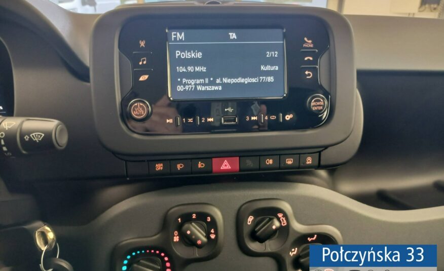 Fiat Panda 1,0 70 KM Hybrid | Pakiet Urban | Czerwony