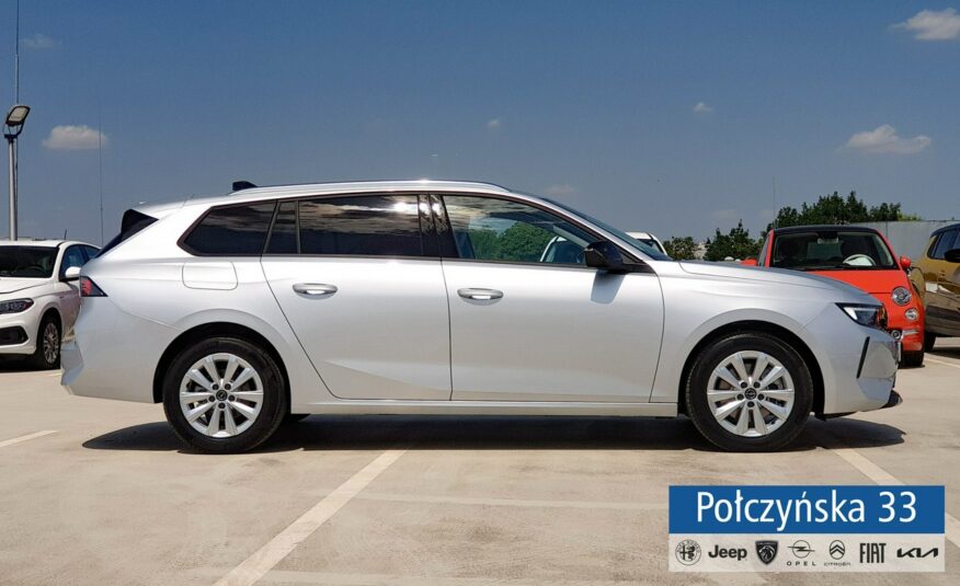 Opel Astra ST Edition 1.2 AT8 130KM S/S | Srebrny | MY24