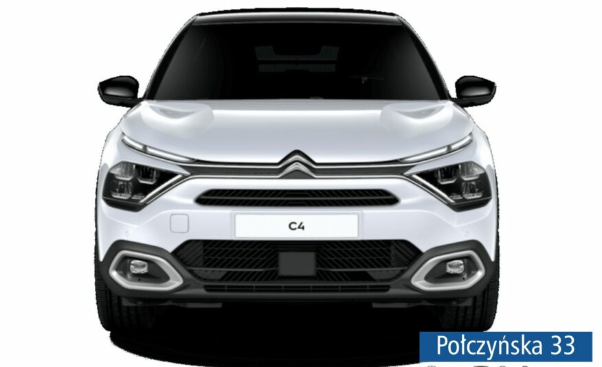 Citroen C4 1.2 Hybrid 136 KM eDCT6 MAX|Dach bi-ton |Grzane fotele| MY24