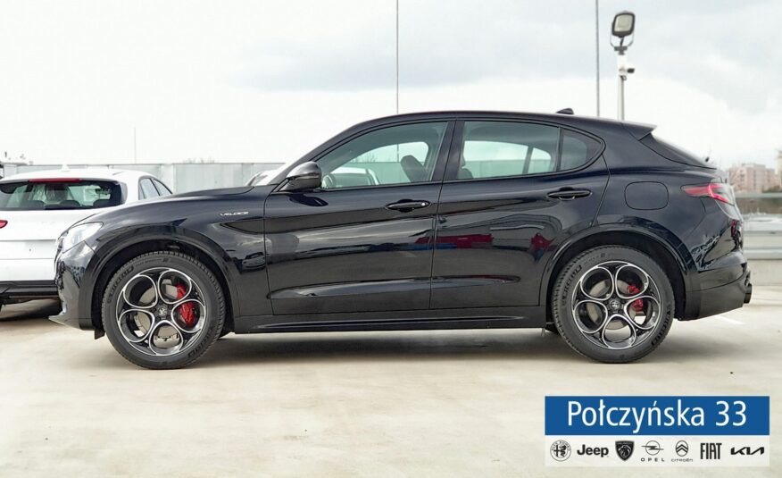 Alfa Romeo Stelvio Veloce Q4 AT 2.0 280 KM|Volcano Black| Techno/Premium Theatre Sound