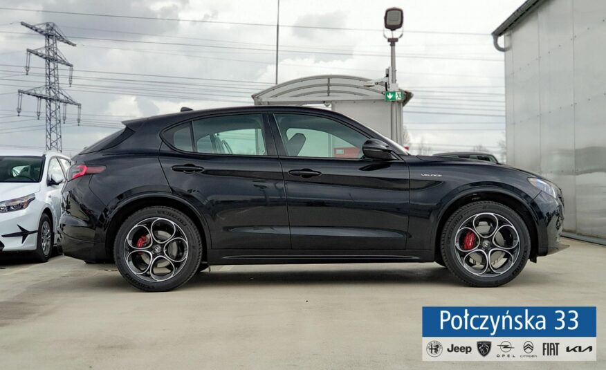 Alfa Romeo Stelvio Veloce Q4 AT 2.0 280 KM|Volcano Black| Techno/Premium Theatre Sound