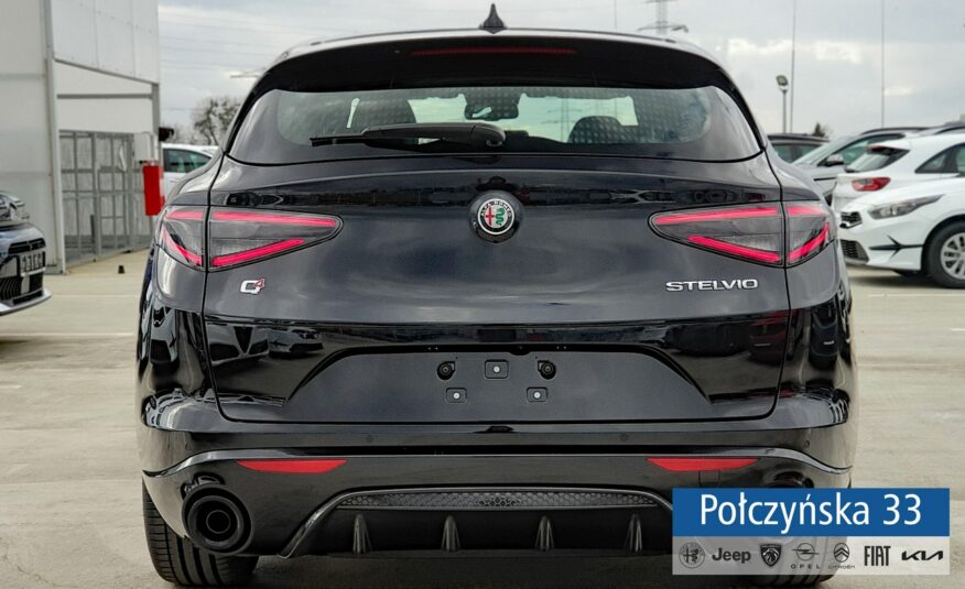 Alfa Romeo Stelvio Veloce Q4 AT 2.0 280 KM|Volcano Black| Techno/Premium Theatre Sound