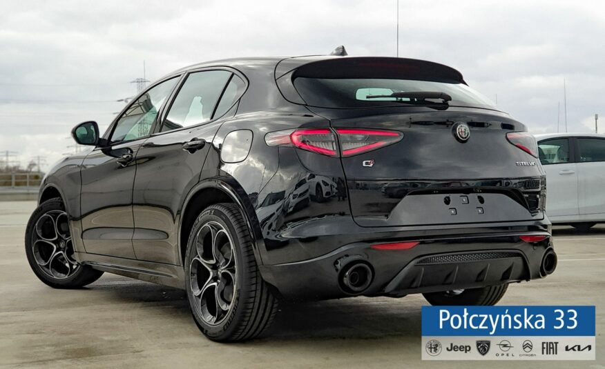 Alfa Romeo Stelvio Veloce Q4 AT 2.0 280 KM|Volcano Black| Techno/Premium Theatre Sound