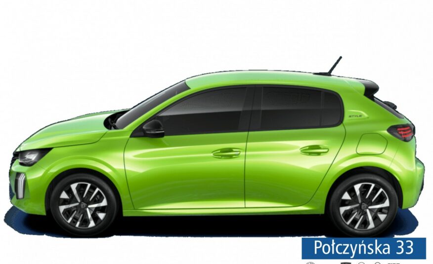 Peugeot 208 1.2 Puretech 75 KM MT5 Style | Limonka |2024