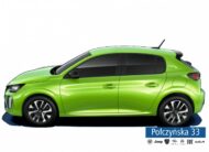 Peugeot 208 1.2 Hybrid 100 KM eDCS6 Style | Limonka |2024