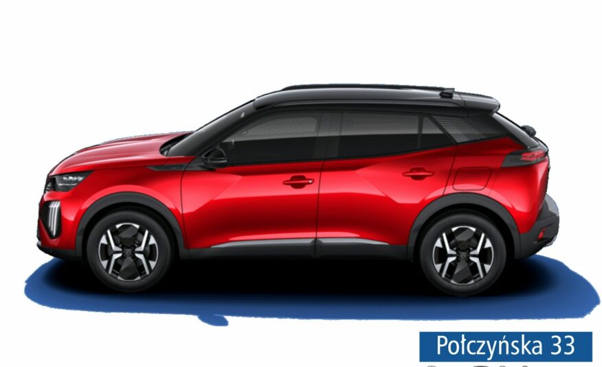 Peugeot 2008 Hybrid 136 KM eDCS6 GT| Czerwony Elixir | Szklany dach| Vision i Nav|