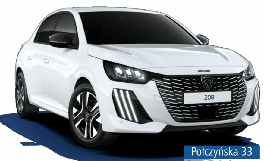 Peugeot 208 1.2 Hybrid 100 KM eDCS6 Allure | Kamera 360 stopni | Nawigacja