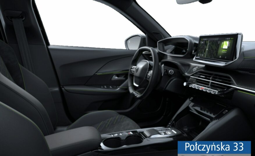 Peugeot 2008 Hybrid 136 KM eDCS6 GT| Czarny Perla Nera | Vision i Nav|