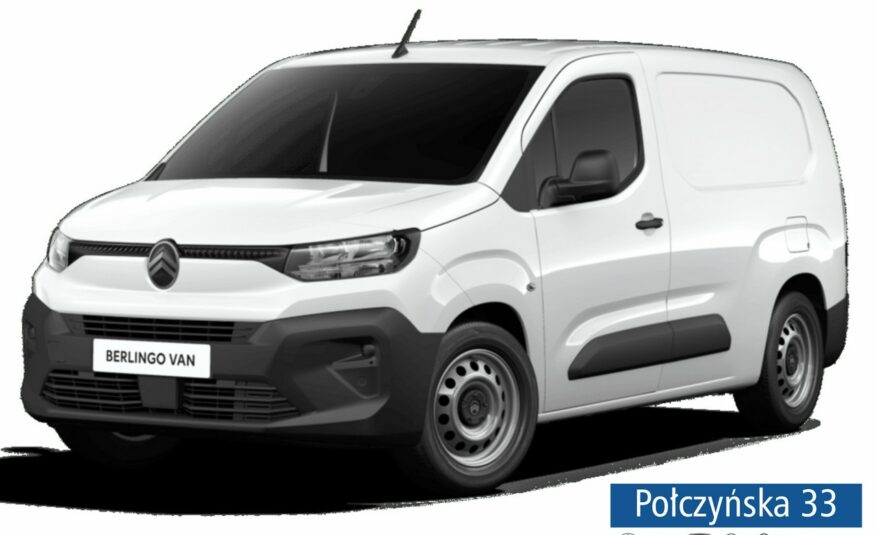 Citroen Berlingo 1.5 BlueHDI 100 KM Van Long 950 kg Club|Kamera cofania|Koło zapasowe