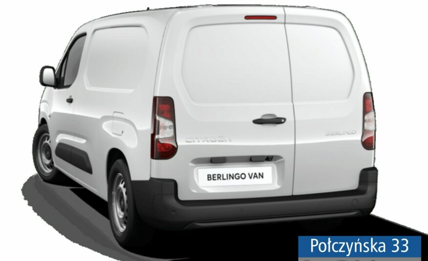 Citroen Berlingo 1.5 BlueHDI 100 KM Van Long 950 kg Club|Kamera cofania|Koło zapasowe