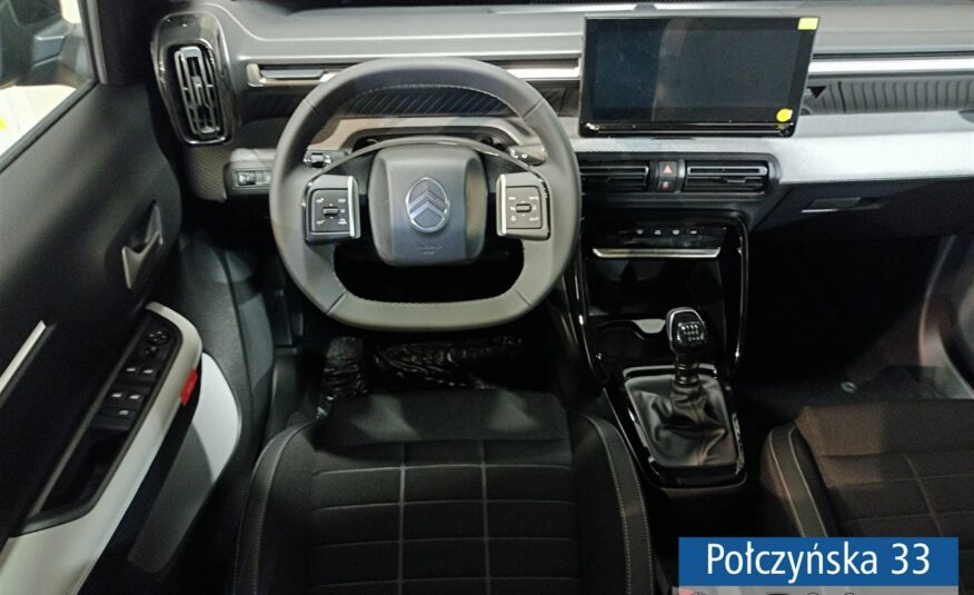 Citroen C3 1.2 Turbo 100 KM MT6 wersja Max | Czarny | Nowy model 2024