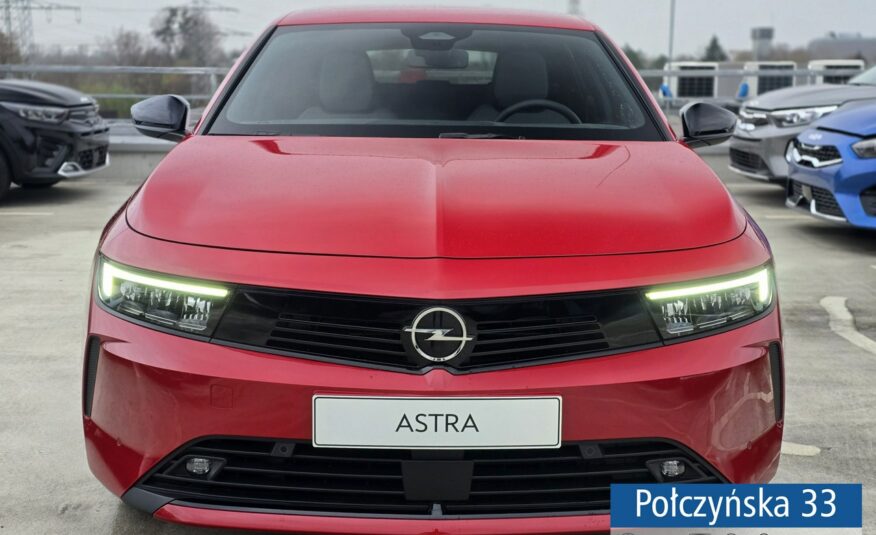 Opel Astra ST Edition 1.2 MT6 130KM S/S | Czerwony Kardio | Pak. Komfort| 2024