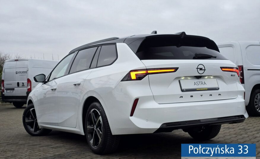 Opel Astra ST GS 1.2 Hybrid eDTC6 136 KM S/S | Biały | Pakiet Zimowy | 2024