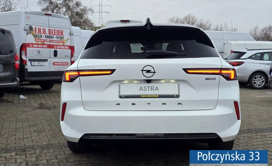 Opel Astra ST GS 1.2 Hybrid eDTC6 136 KM S/S | Biały | Pakiet Zimowy | 2024